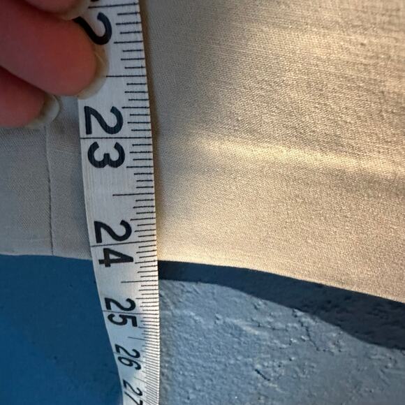 Michael Kors Size 12 Khaki Capris Capsule Wardrobe Beach Cruise Vacation - Picture 7 of 10